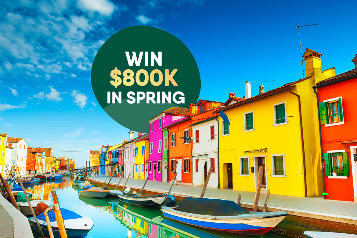 Win $800K in Spring - Total Prize Pool $928,500!