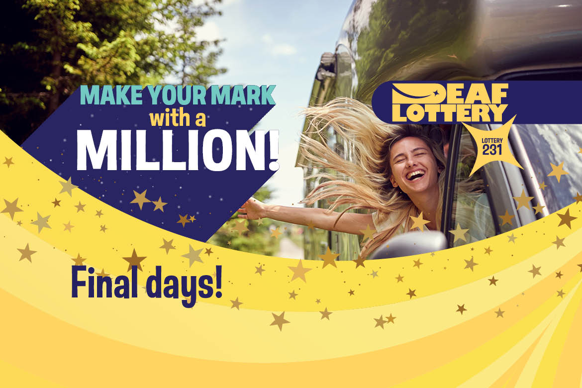 Win $1,000,000 with The Deaf Lottery