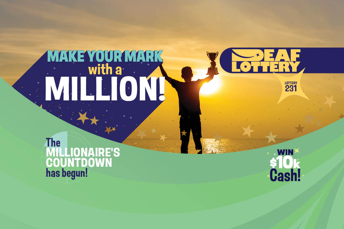 Win $1,000,000 with The Deaf Lottery