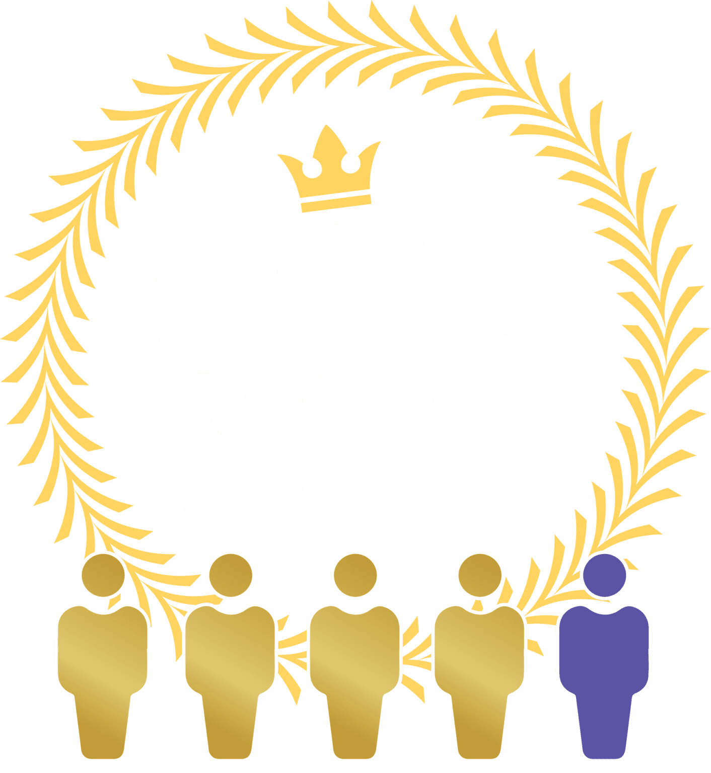 80% of winners are VIPS