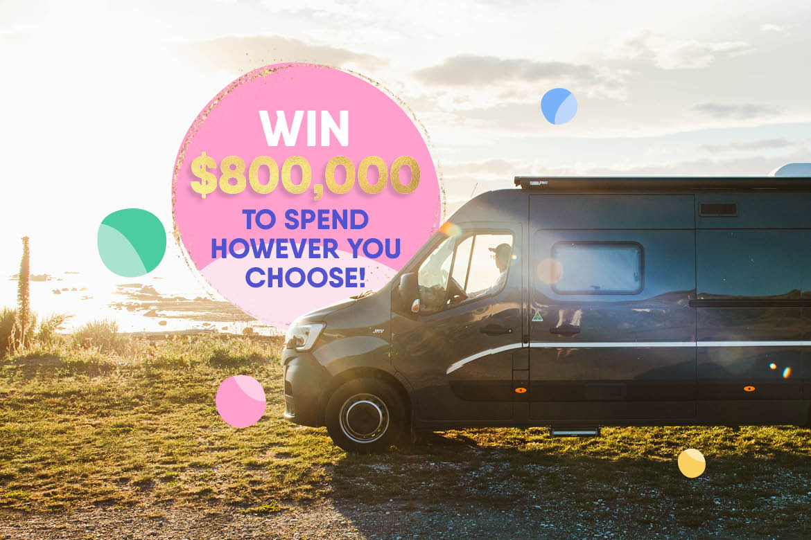 Win $800,000 to Spend How you Choose - Total Prize Pool $928,500!