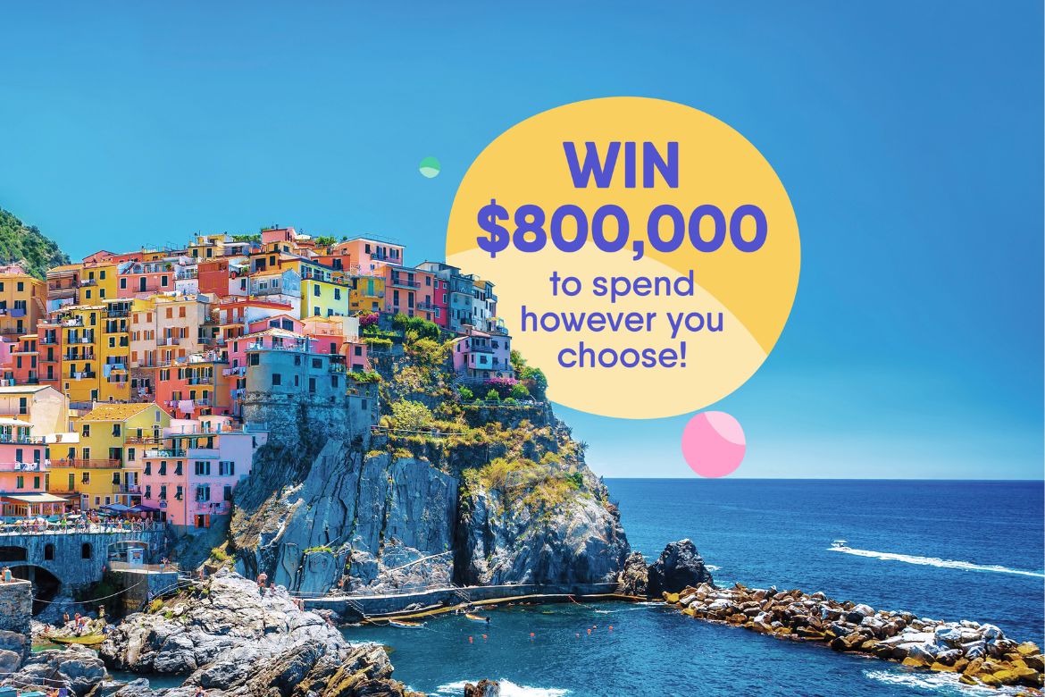 Win $800,000 to Spend However you Choose - Total Prize Pool $928,500!